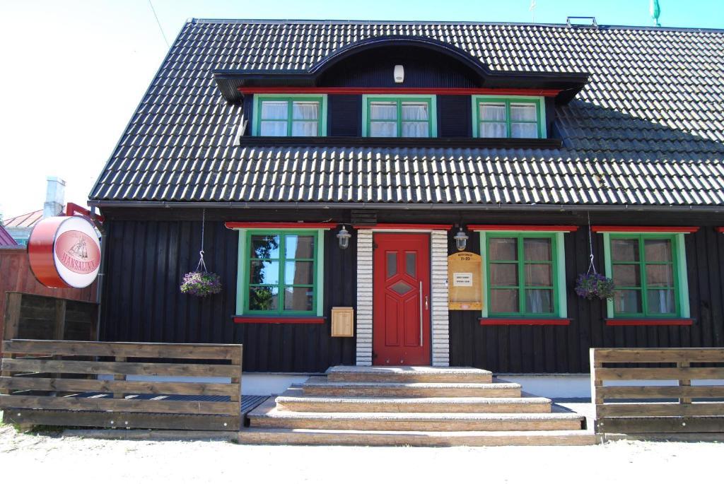 Hansalinn Pärnu Buitenkant foto